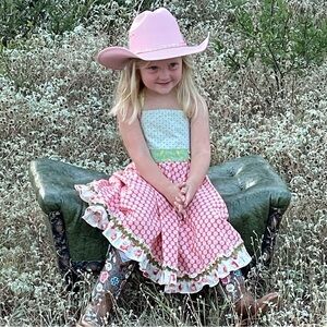 Matilda Jane Platinum Polka Dot Halter Dress